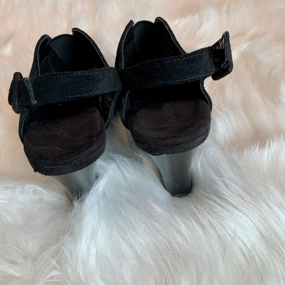 Aerosoles- Roll Back- black Suede mules/ Pumps - size 8 - Picture 2 of 6